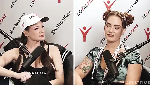 Siri Dahl grup seks partisi*es ve porno ödülleri | Siri Dahl ile Avn Özel | Adult Time Podcast