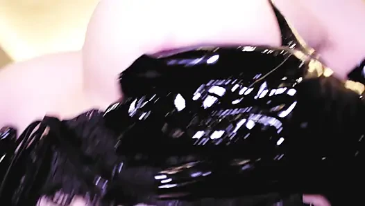 Ateşli seksten sonra Eva. Fetiş orta yaşlı seksi kadın