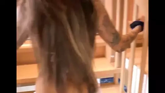 merdiven için sikme