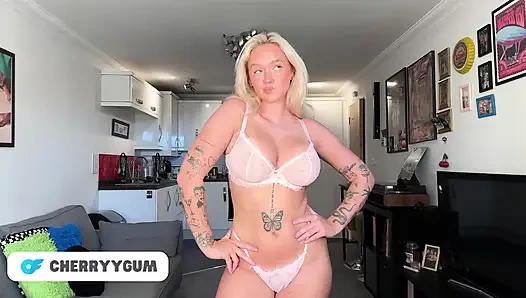 4k şeffaf deneme transparan transparan elbisesiz