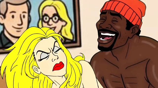 Evli ev hanımı Maria bacaklarını açıyor ve sürtük evli kadın oluyor. Cartoon Hentai