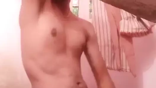 Genç Hintli yarak boşalma