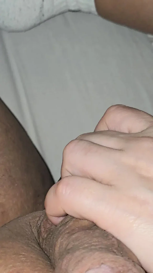 German Beauty Step Mom Help Step Son with Handjob in hotel room