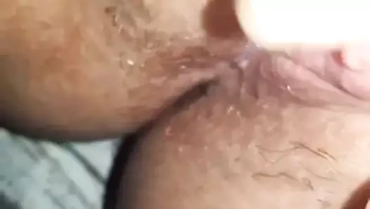 Figa bagnata moglie