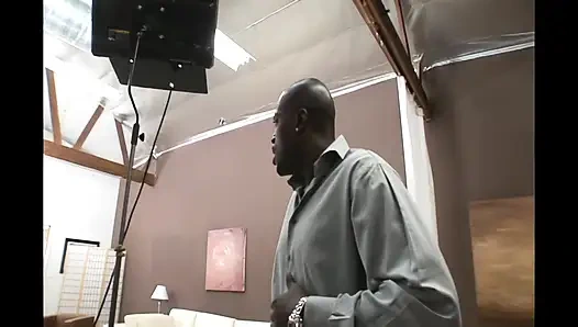 Bayan için en sert siyah horoz