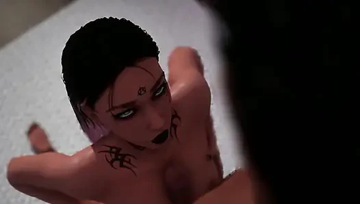 Ev arkadaşı onları izlerken ateşli genç kız sikiliyor 3 boyutlu hentai