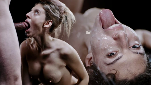 Azgın kız Fanta Sie yeterince döl alamıyor ve Steve'den onu daha fazla doldurmasını istiyor - dölleme