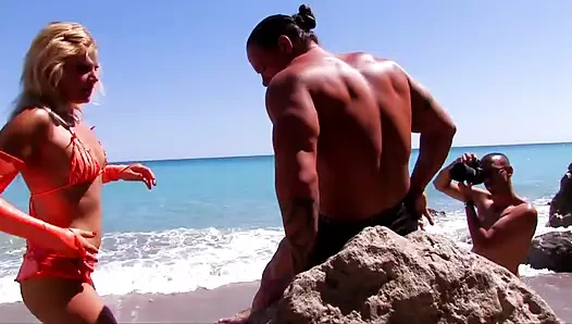 Sahilde açık havada hareketler - dvd