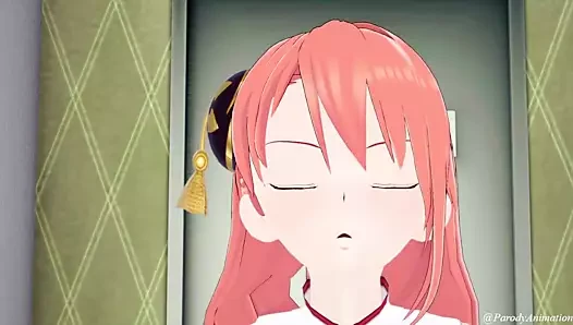 Luffy kagura'nın gintama'dan annesi kouka - koikatsu partisi