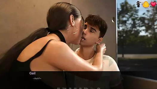 Ofis (damagedcode) - #32 misskitty2k tarafından ilk öpücüğü