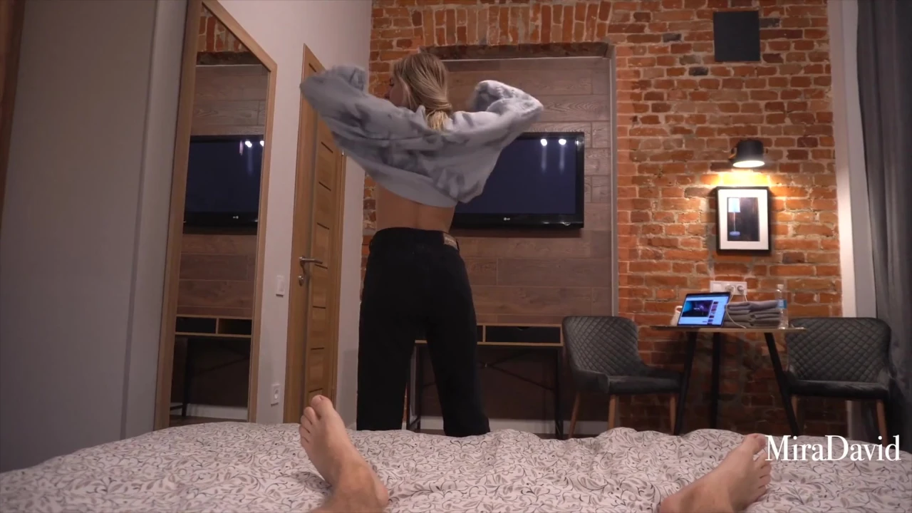 Teen Enjoys Dick After a Hard Day