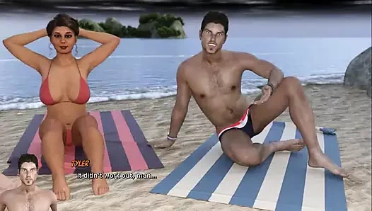 Ateşli evli kadın Ashley: eş değiştiren çift plajda bölüm 17