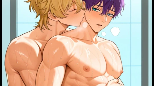 Your big husband is in the bathroom and you do it