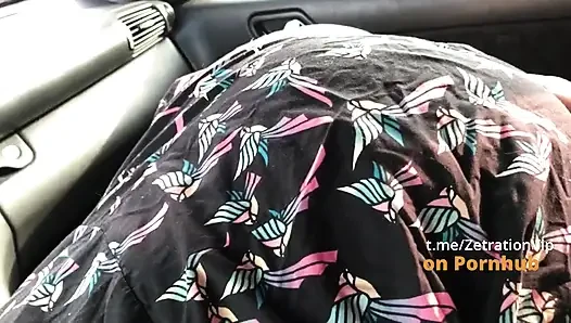 My first suction in the car! Did you peep? Did you like it?