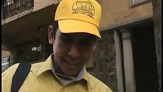 Latina Teen Getting Boned by the Mailman