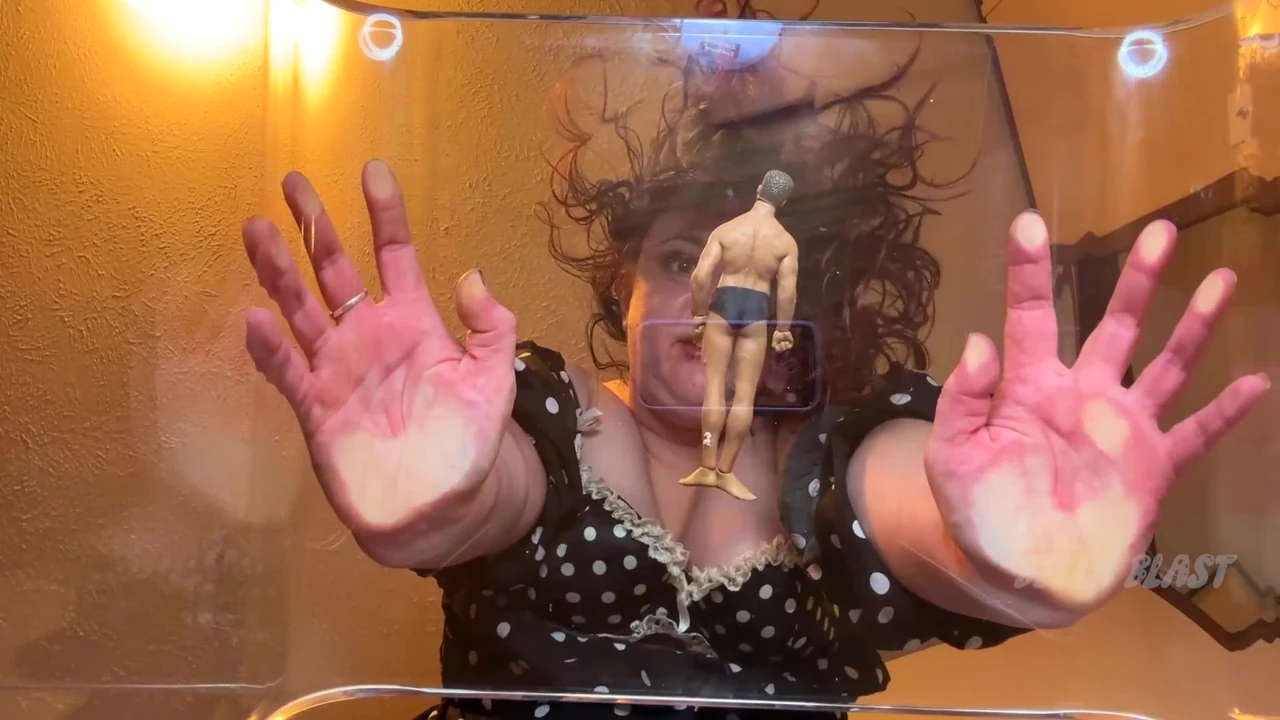 Who Invited You Tiny? Now Stroke Under Giantess Feet and Ass!