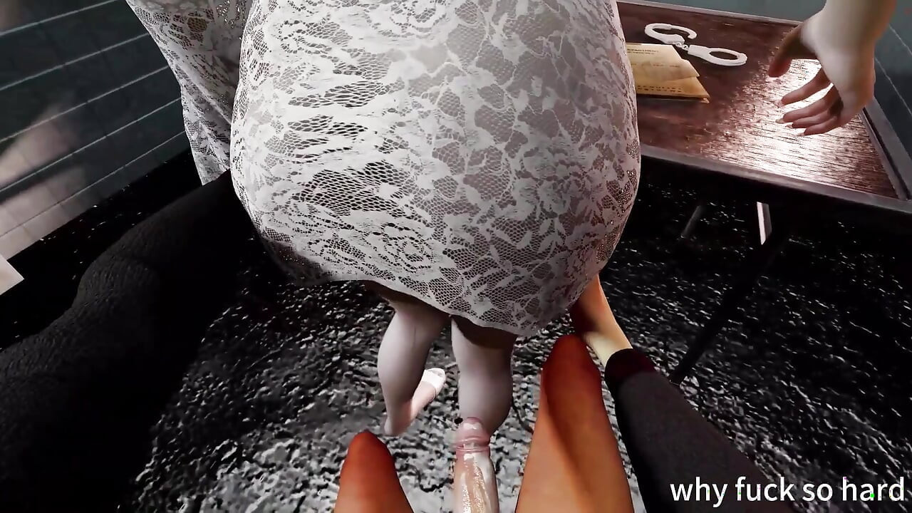 Seksi elbiseli 3 boyutlu bakış açısı azgın sürtük yabancı tarafından sikiliyor