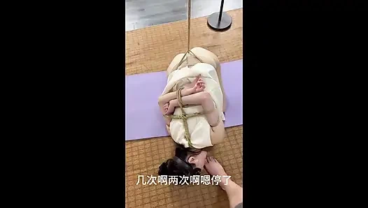 Rüya ayakta diz çöktüme eğitimi + orgazm bölüm 3