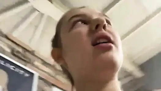 Extreme public fucking in the gym