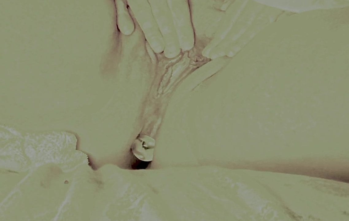 Buttplug ile güçlü yakalama orgazm kasılmaları