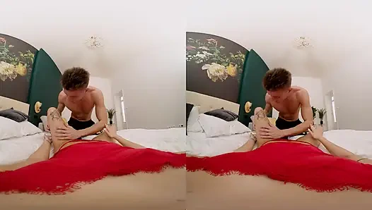 O kadar seksisin ki ders çalışmaya odaklanamıyorum - kadın bakış açısı vr