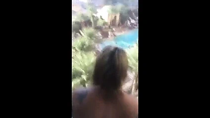 Vegas pencere darbe ve sikme