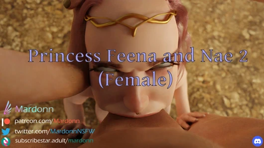 Prenses Feena ve Nae 2 (kadın) - gırtlağına kadar