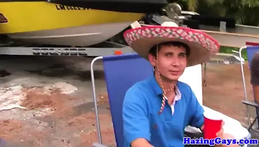 yakışıklı twinks hazed içinde the yurt