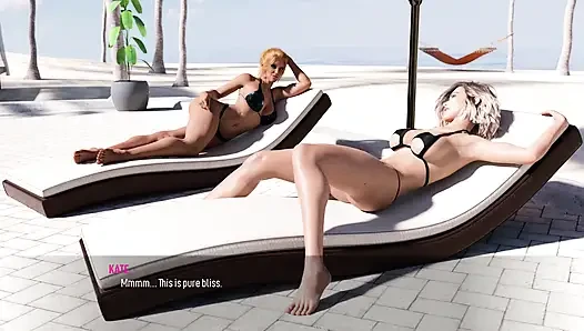 Paylaşılan arzular ateşli evli kadın bikinili plajda - bölüm 1