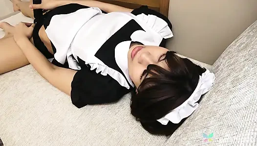 Hinata Nanase'in kocasını yarak emiyor!