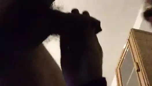 mamada desde abajo