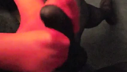 külotlu çorap footjob