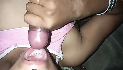 Sucking cock, cum in mouth, cumming, fucking, fucking with hands, husband's cock, , Indian sex, Indian fuck