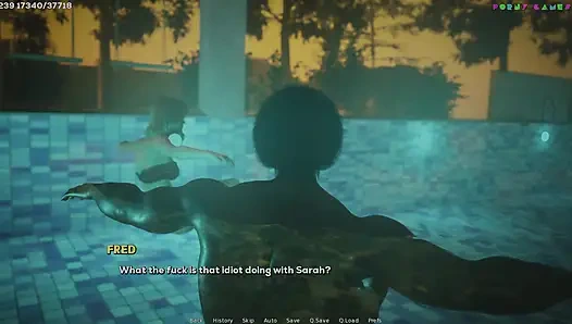 Shamandev'in arzu gölgeleri - kız arkadaşım, öğretmenim ve üvey kız kardeşim için aynı büyük zenci 64