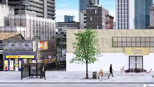 Sapık maker 7 kelsi'nin 5 kişilik bukkake yüzü ve vücut drench