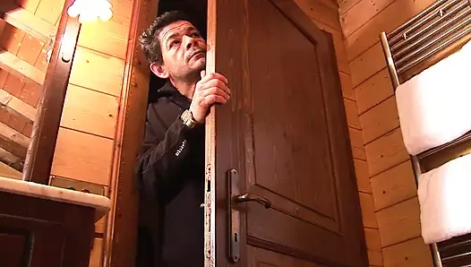 Üvey kızın ateşli ve tatlı amcığı