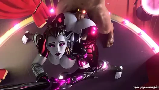 Widowmaker arkadan dev bir horoz alır