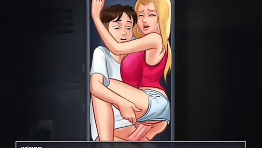 Üvey kız kardeş ve komşu ile seks . (yaz zamanı efsane oyunu)