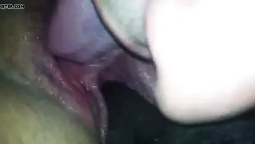 Femme cocu, baise brutale avec un taureau trio interracial