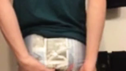 playing in lads nappy