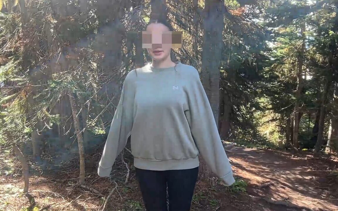 Kanada'da rastgele bir yürüyüşçüyle seks