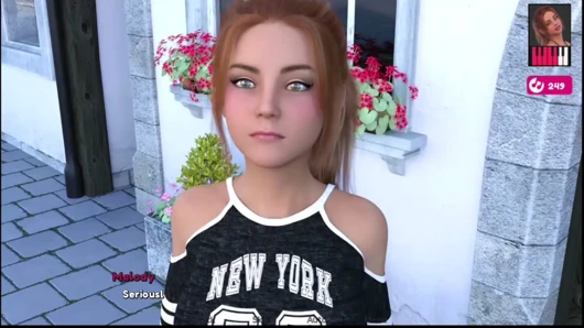 Melody #32 - Melody ve Johannes birlikte duş aldı ve birbirleriyle oynadı