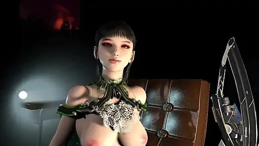 Eve kamp alanı sikişi - stellar blade parodisi