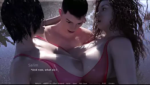 Metf #15 kıçımı yedi - sahile gitti - adama harika bir gösteri yaptılar