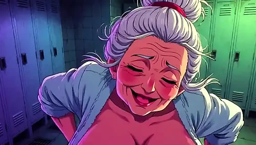 Nine göğüsleri dışarı animasyon