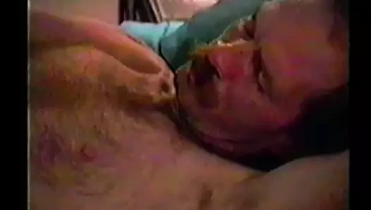 Mature Amateur Gene Jerks His Cock