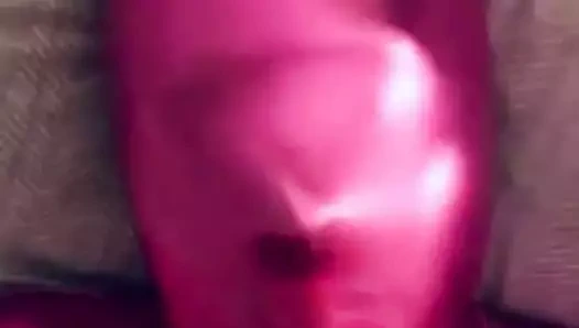 Parlak pembe zentai seks