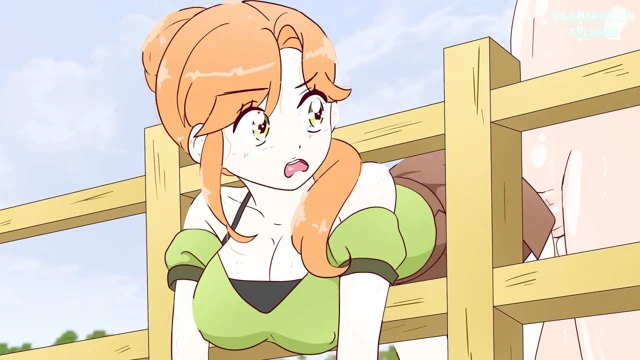 Alex bilerek tel örgüye sıkıştı ve Steve onu sikti! Hentai (porno anime seks )4k 2026