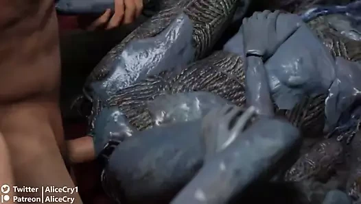 Alicecry1 ateşli 3 boyutlu seks hentai derlemesi - 96