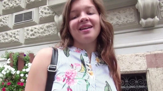 Alman İzci - 18 Yaşındaki Genç Kolej Kızı İçin İlk Kez Anal